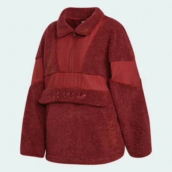 adidas Women Sherpa OTH Jacket Women NEW! - Picture 4 of 10